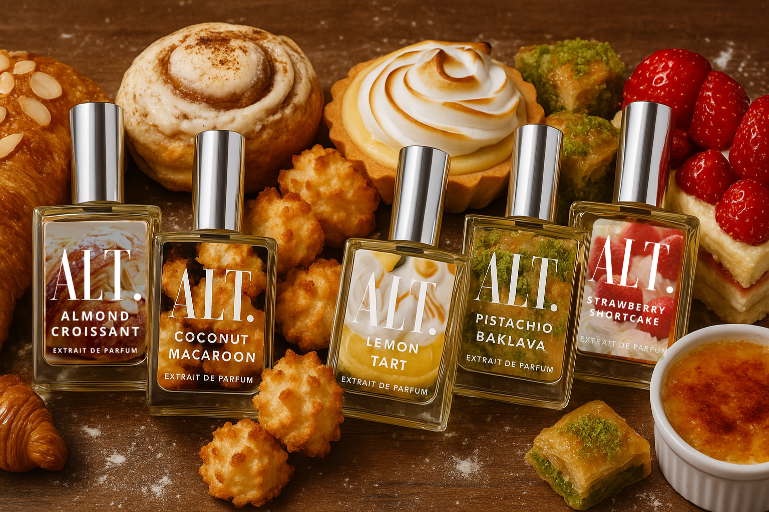 Gourmand Perfumes | Dessert-Inspired Scents by ALT. Fragrances