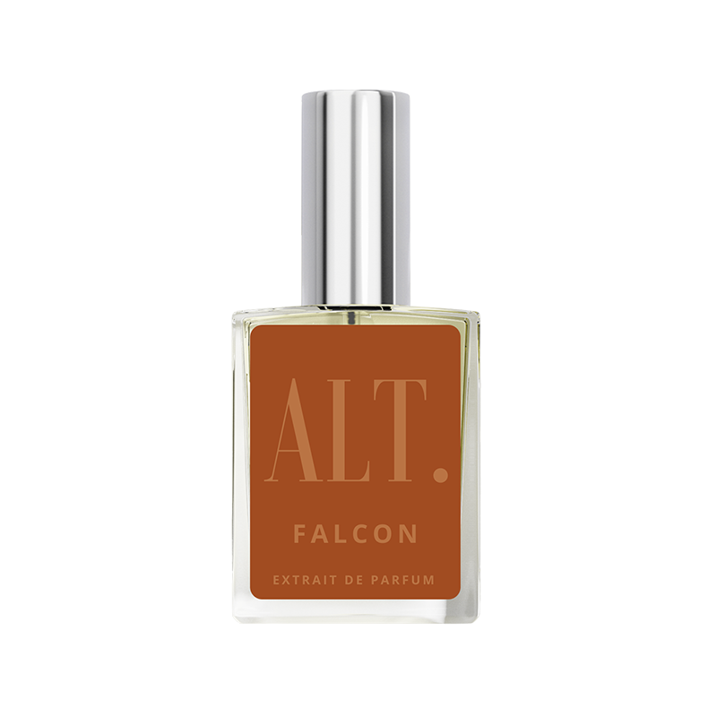 ALT. Fragrances Falcon 30ML bottle, a sophisticated Althair Dupe, inspired by Parfum de Marly Althair.