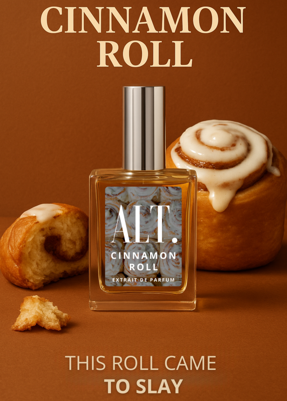 Cinnamon Roll Perfume Cozy Gourmand Fragrance – Fragrances