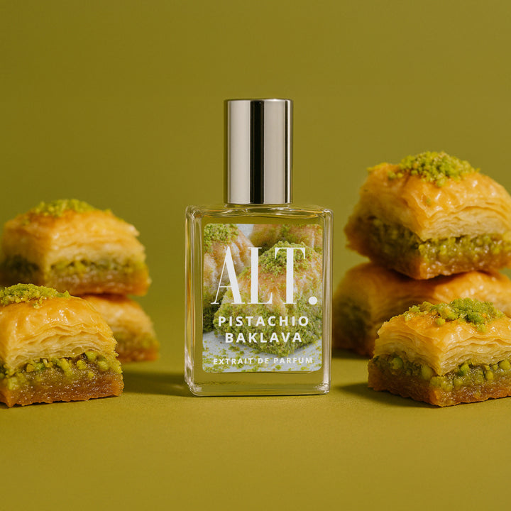 Pistachio Baklava Perfume & Decadent Gourmand Fragrance – ALT