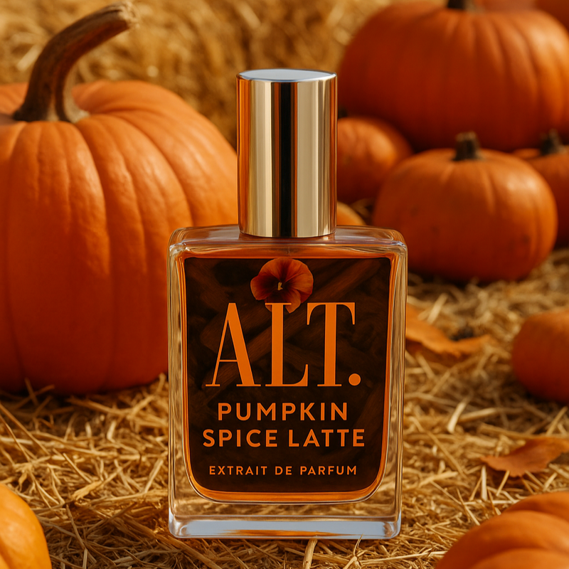 ALT. Pumpkin Spice Latte Perfume in a Pumpkin Patch